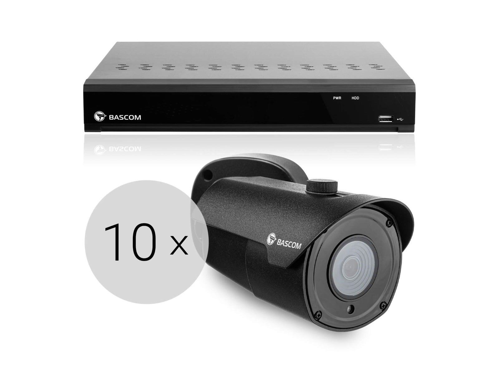 Bekabeld 10-bullet-systeem