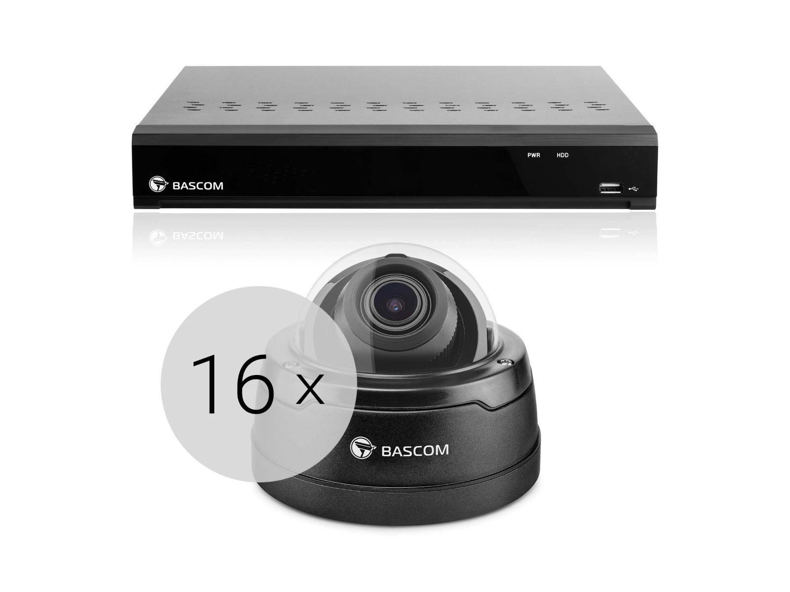 Draadloos 16-dome-systeem PRO