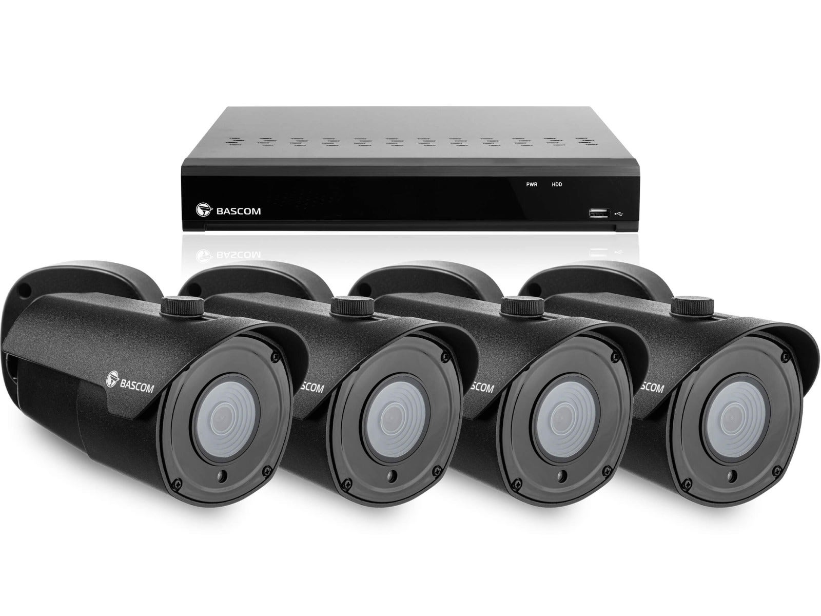 Bekabeld 4-bullet-systeem