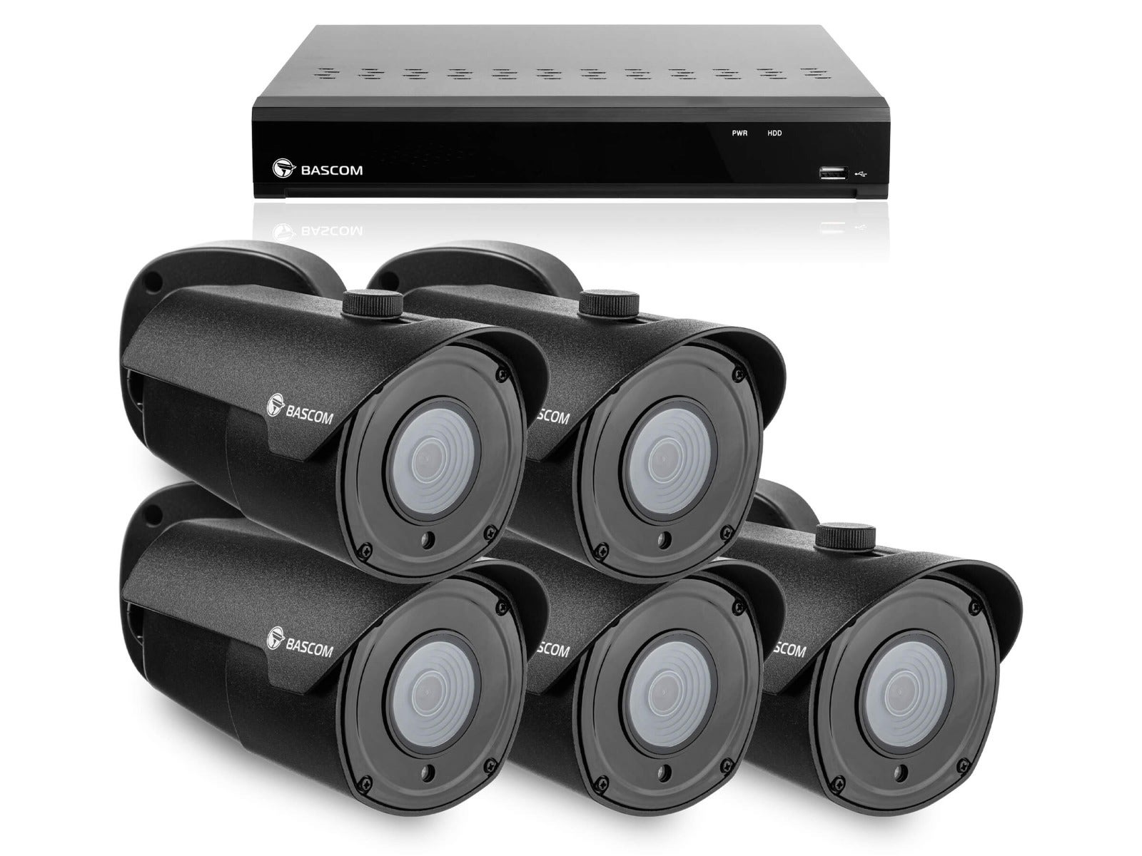 Draadloos 5-bullet-systeem