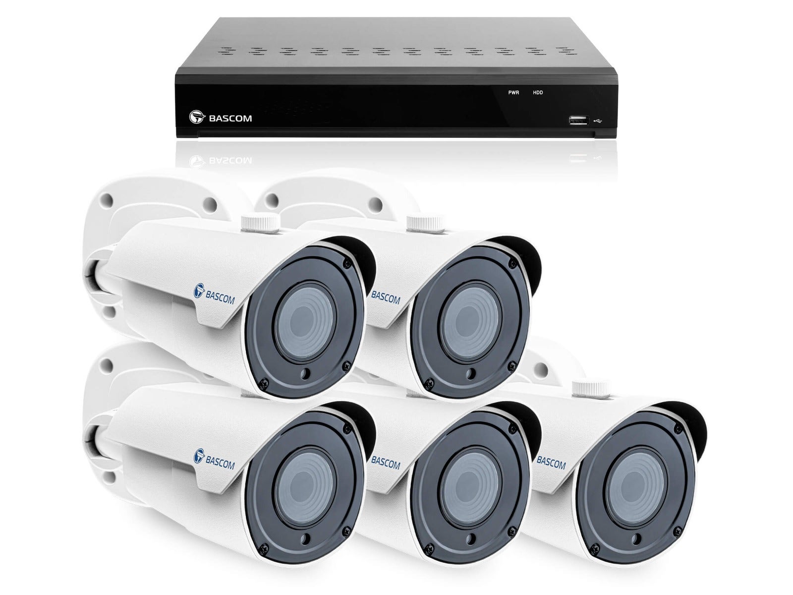 Draadloos 5-bullet-systeem