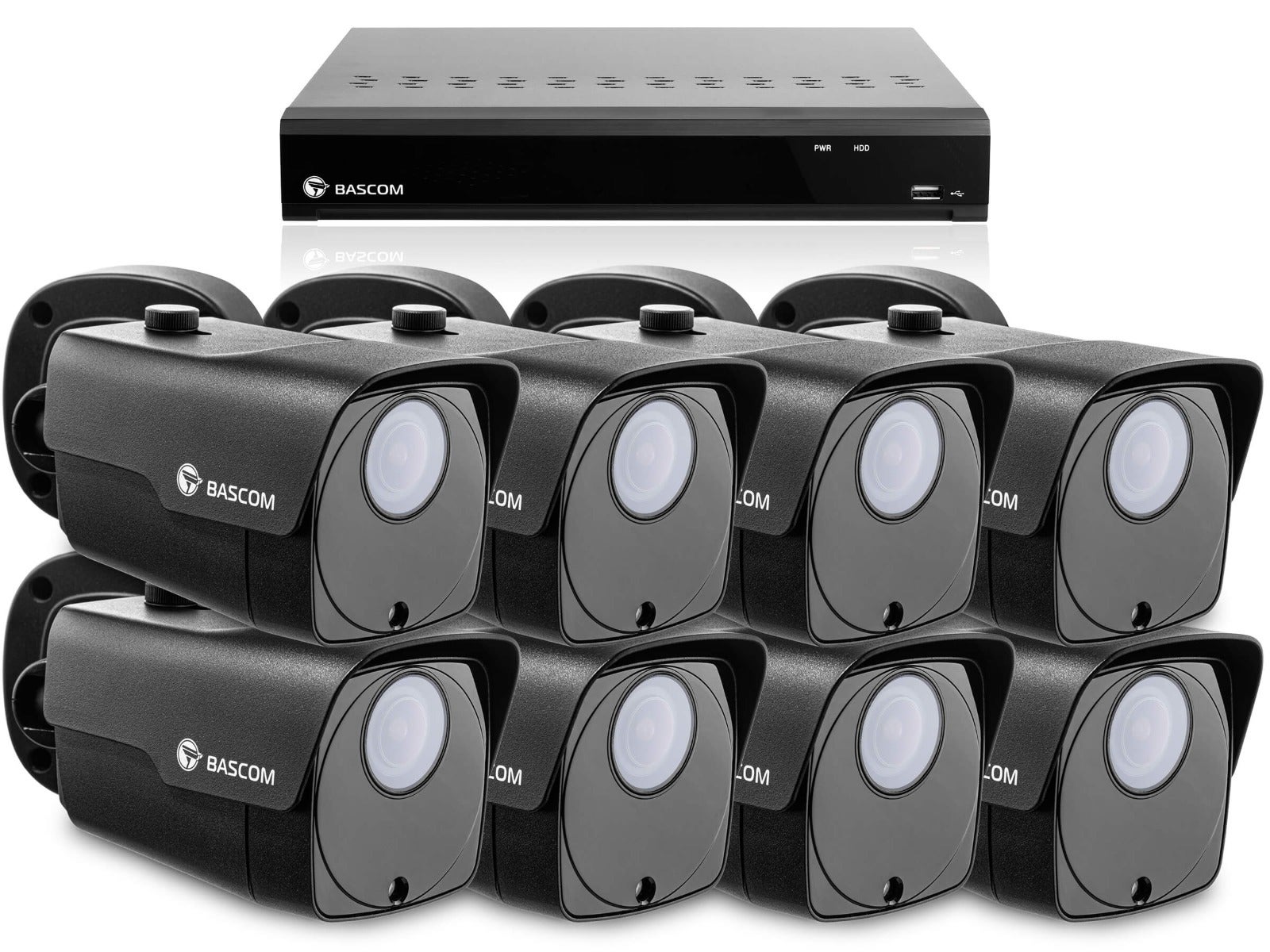 Bekabeld 8-bullet-systeem PLUS