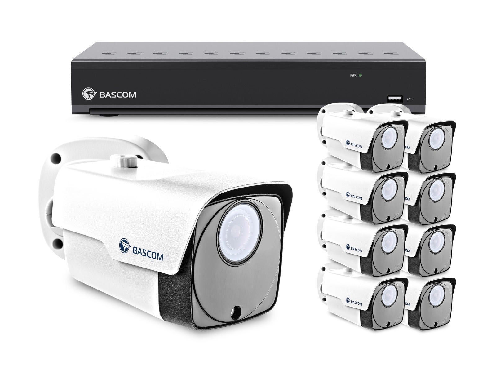 Bekabeld 8-bullet-systeem PLUS
