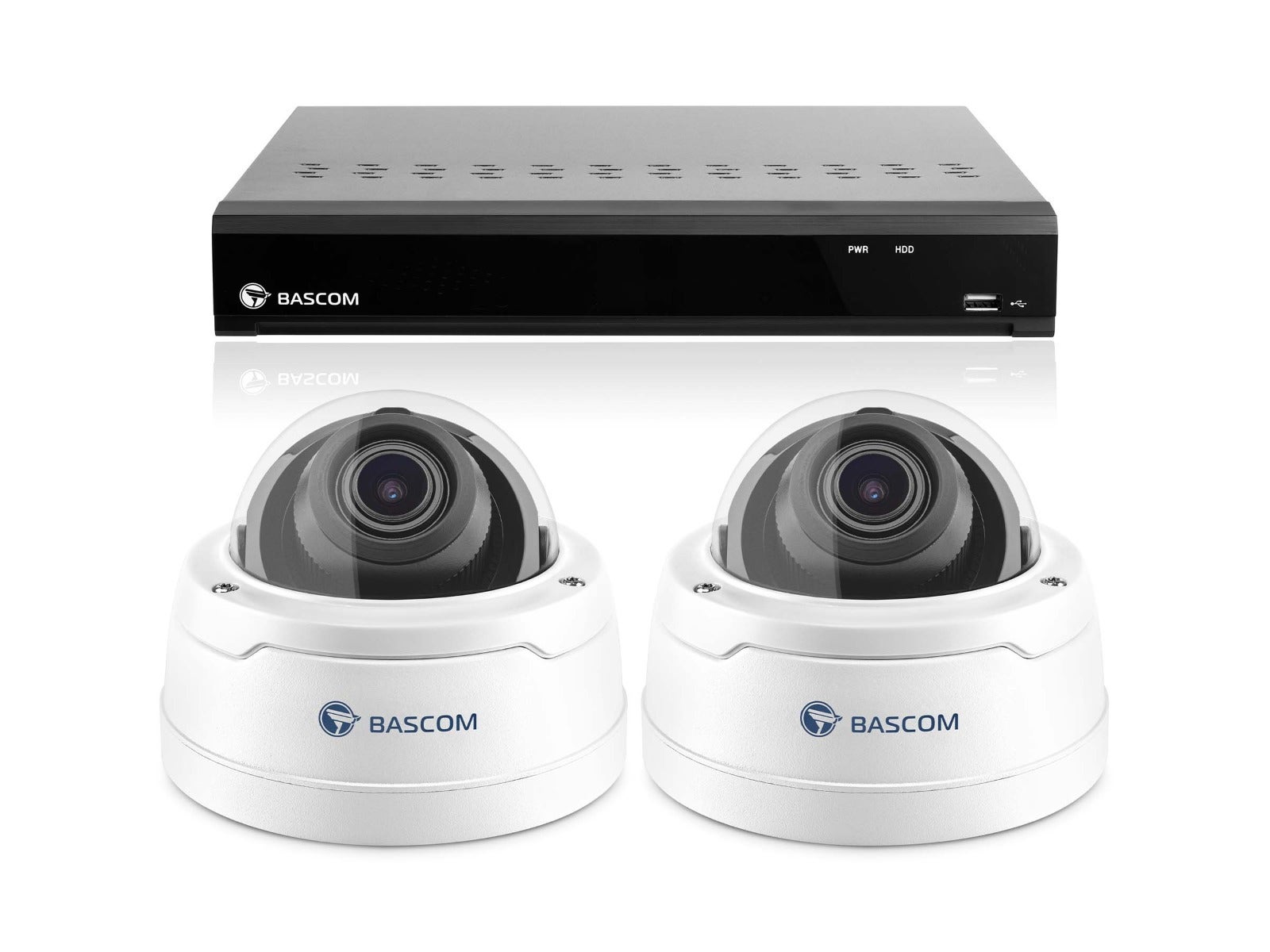 Bekabeld 2-dome-systeem PRO