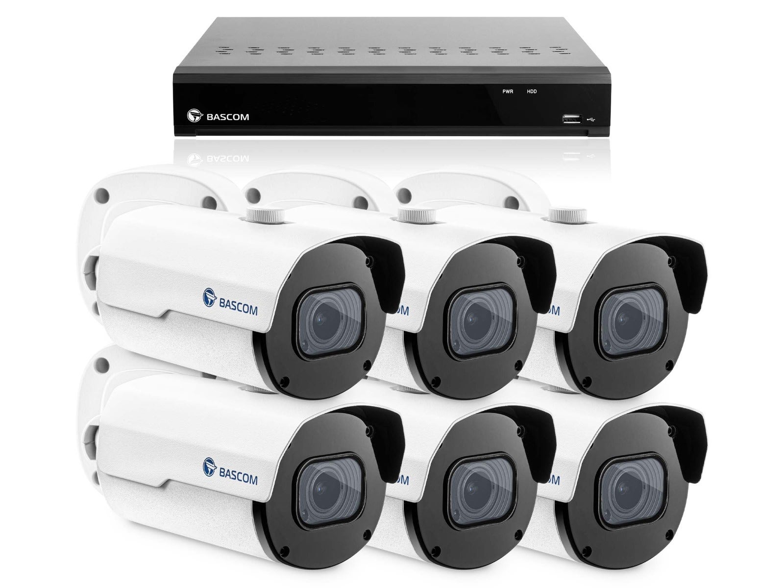 Bekabeld 6-bullet-systeem PRO